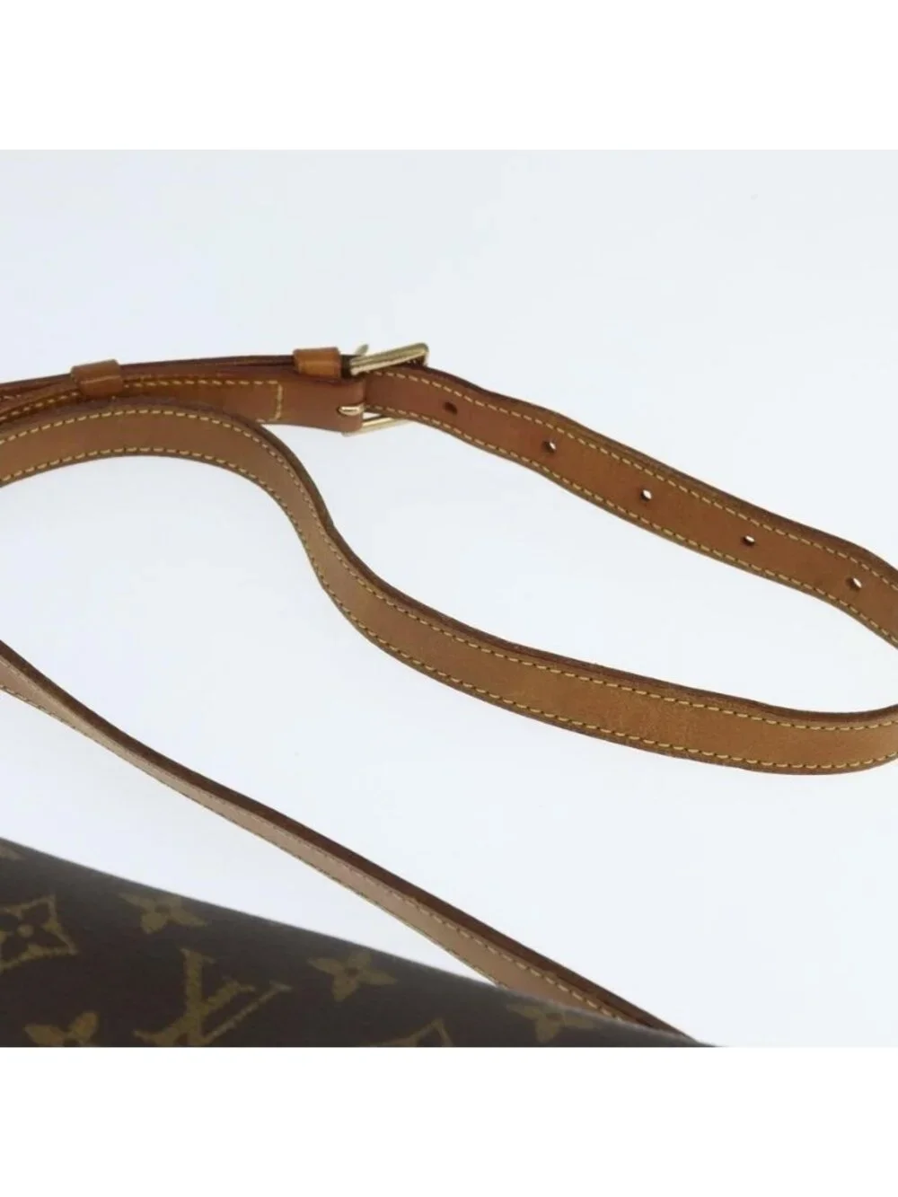 Authentic LOUIS VUITTON Monogram Saint Cloud GM Shoulder Bag M51242 LV - Picture 7 of 16